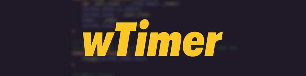 wTimer library thumbnail